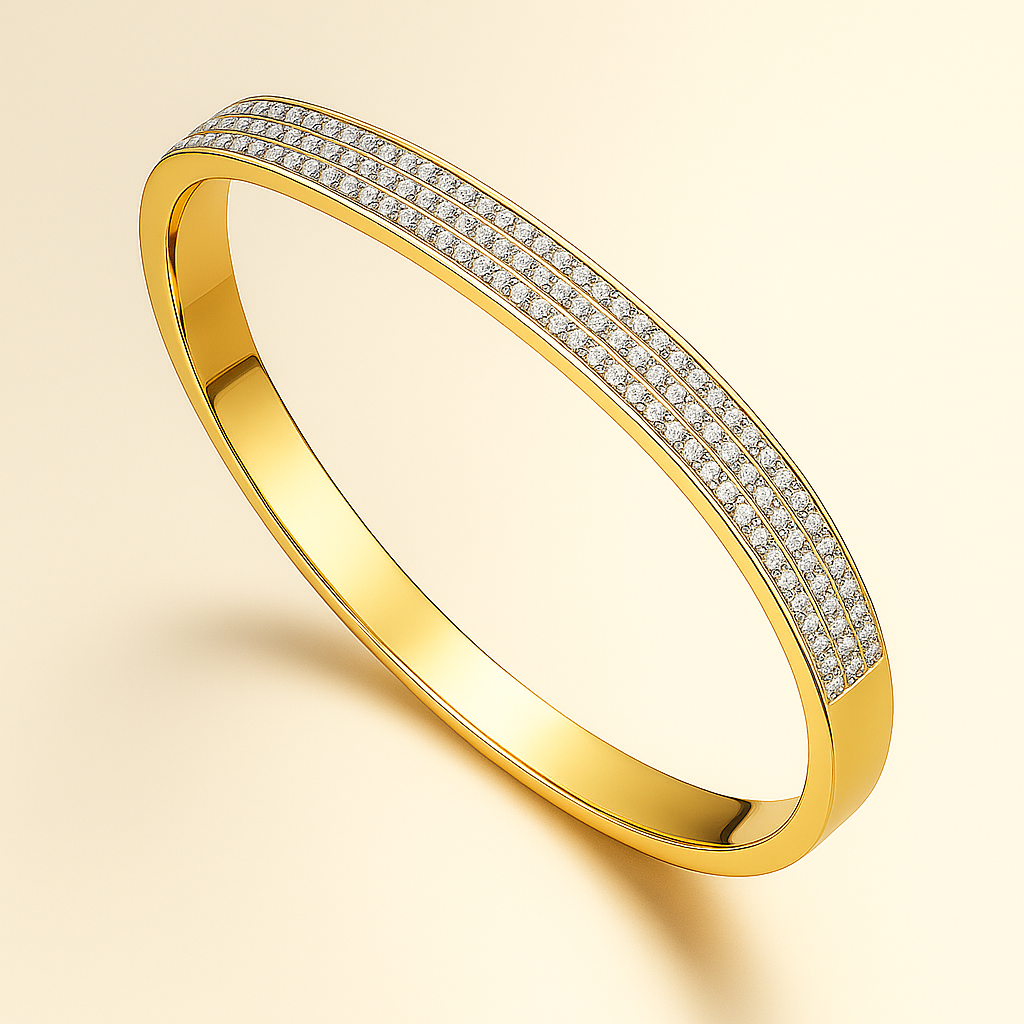 Triple Row Sparkle Braclet