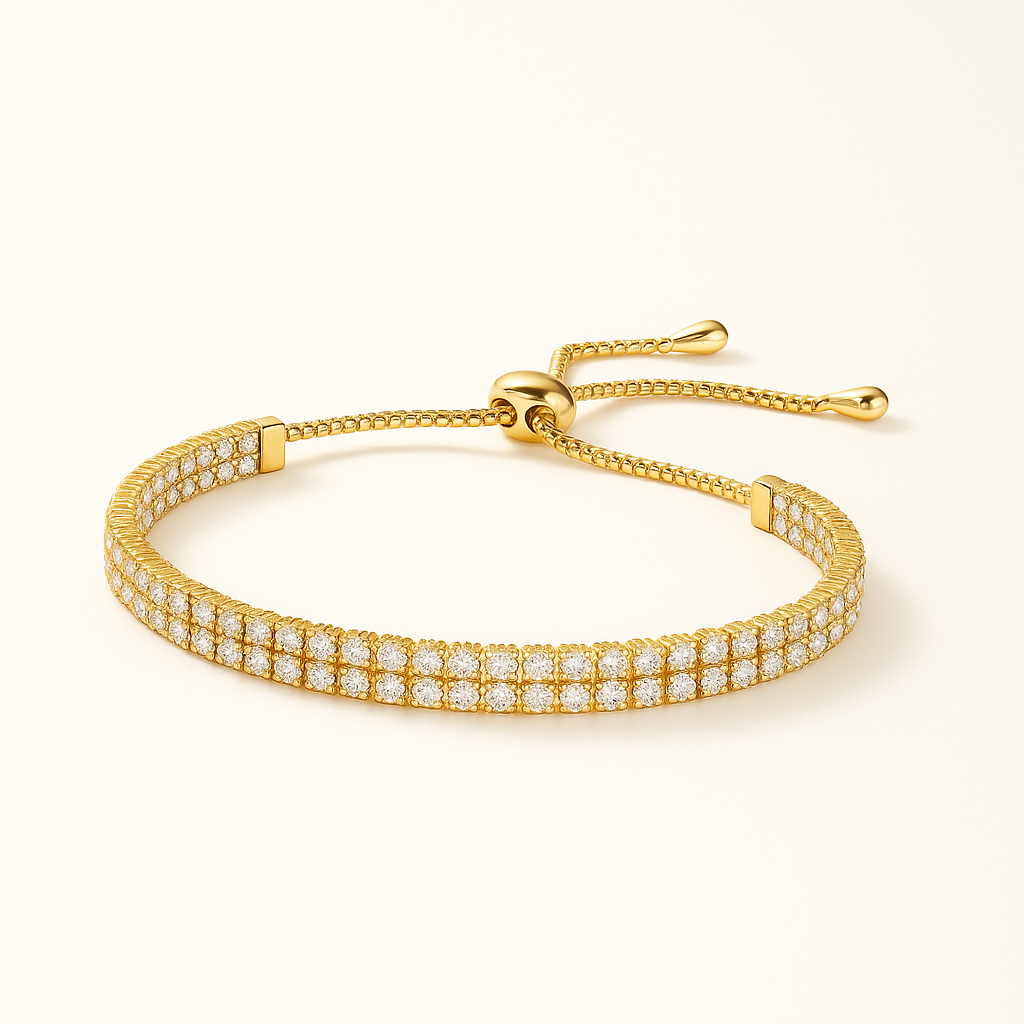 Classic Adjustable Tennis Bracelet