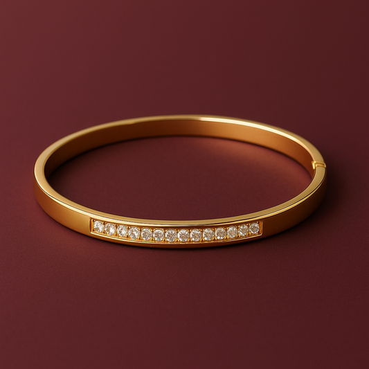 CZ Stones Sparkling Bangle