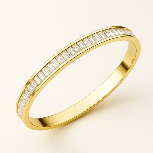 Luxe Line Stone Bangle