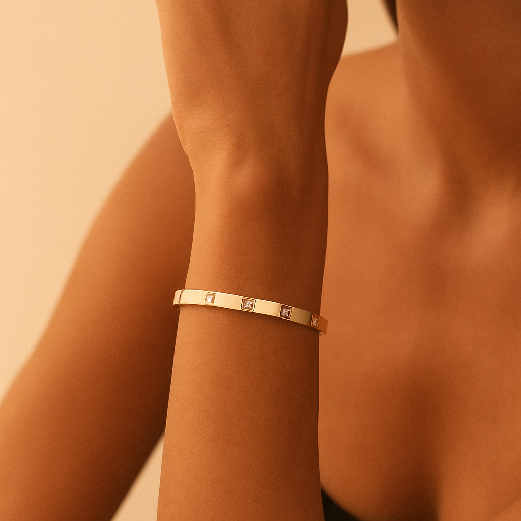 Modern Luxe Gold Cuff