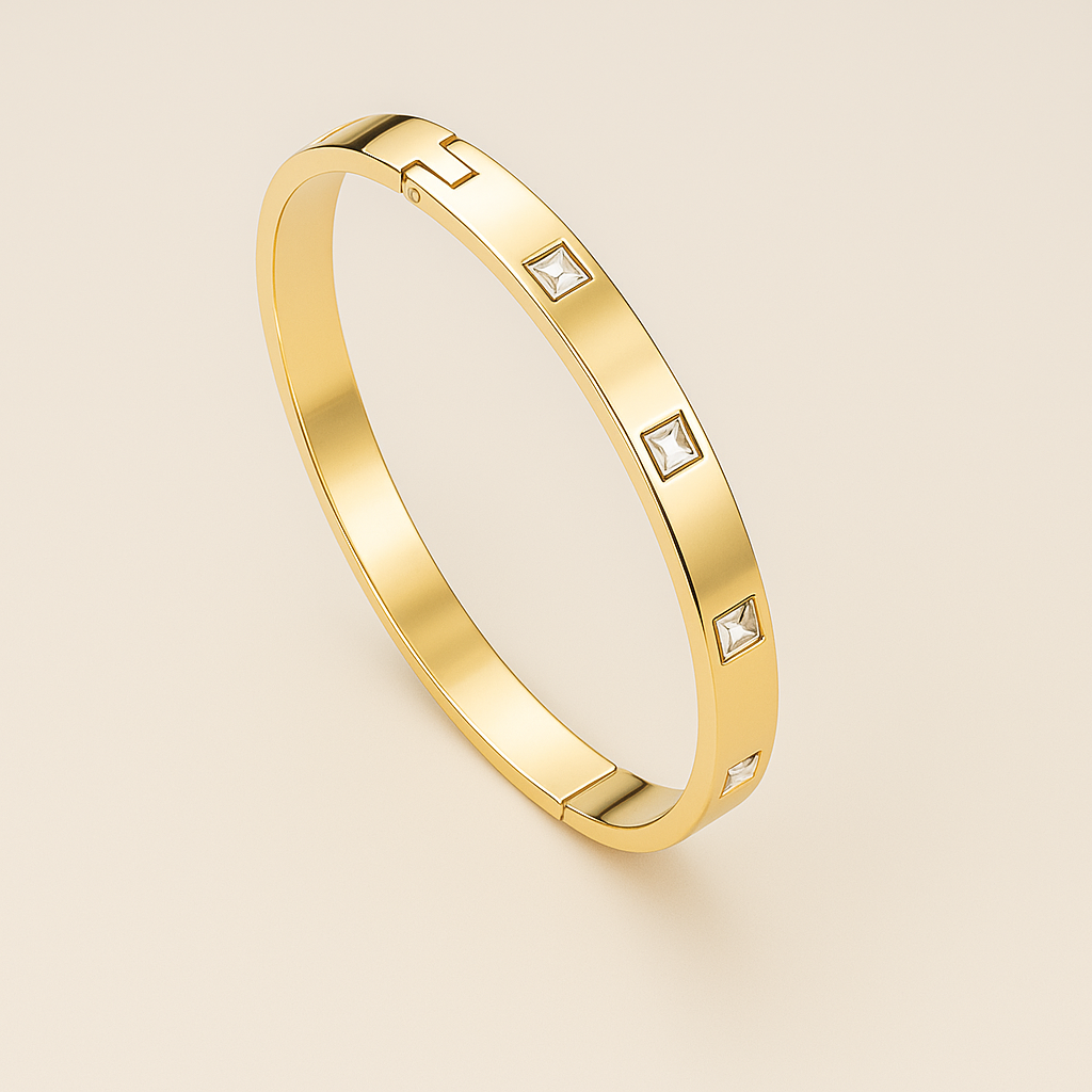 Modern Luxe Gold Cuff