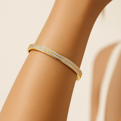 Triple Row Sparkle Braclet