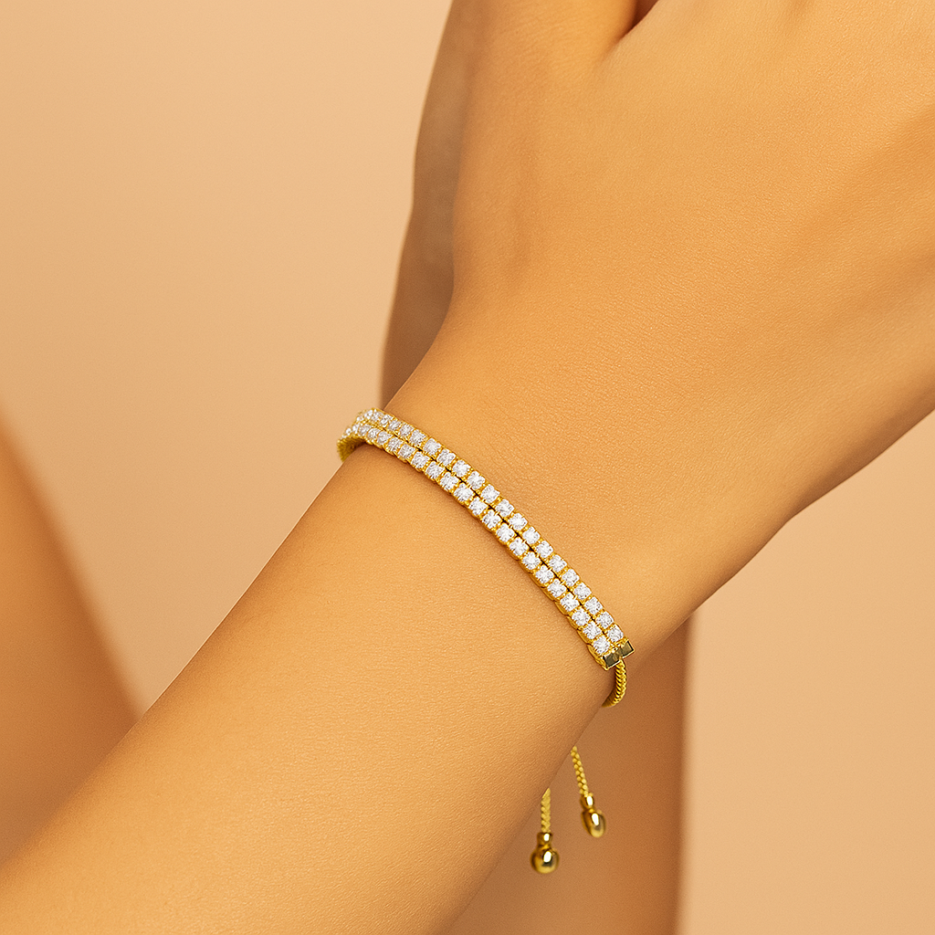 Classic Adjustable Tennis Bracelet