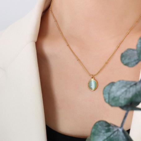 Jade Elegance Pendant Necklace