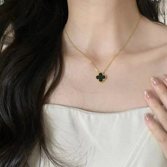 Black Clover Necklace